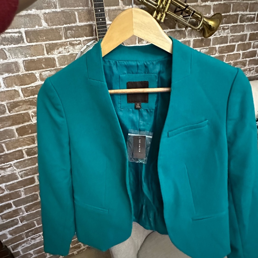 The Limited Teal Blazer - Picture 4 of 8